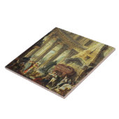 ACの墓を訪問しているT28516アレキサンダー大王 タイル (側面)