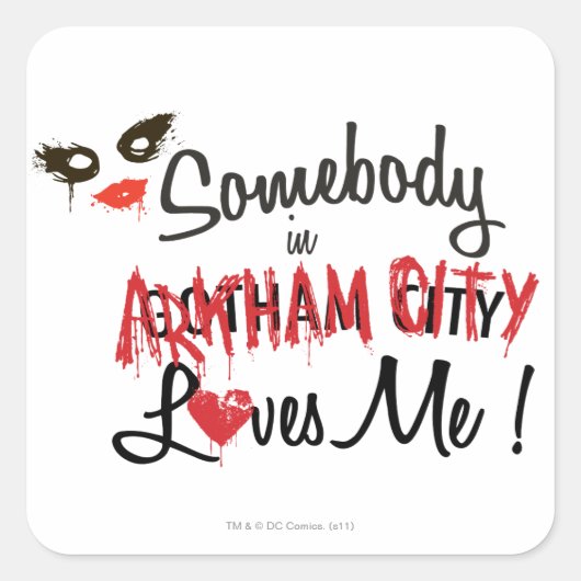 ACの誰かが私を愛している スクエアシール (正面)