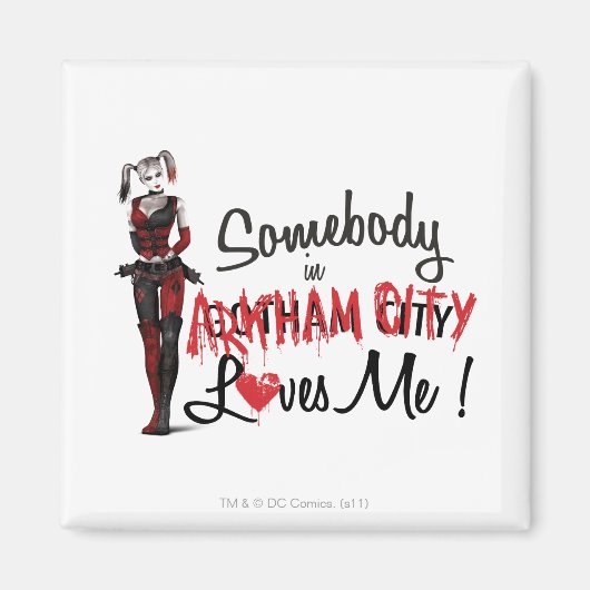 ACの誰かが私を愛している – ハーレー マグネット (正面)