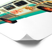 ACトランジットレトロバスデザイン ポスター (角)