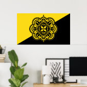 ACフラグプリント ポスター (ホームオフィス)