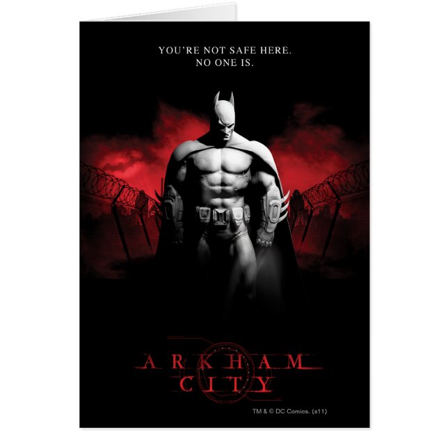 ACポスター – あなたはここで安全ではない (正面)