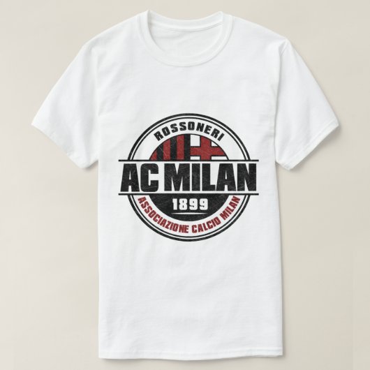 ACミランイタリア Tシャツ (デザイン正面)