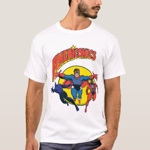 AC漫画のティー Tシャツ