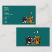 AC素晴らしい歌う漫画猫名刺 名刺 (正面/裏面)