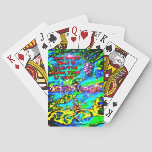 Ac3rMagicカー与えド トランプ (裏面)