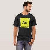 Ac - 交流化学元素記号 tシャツ (正面フル)