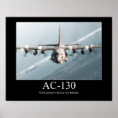 AC-130ポスタやる気を起こさせるー ポスター (正面)