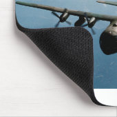 AC-130軍隊飛行機 マウスパッド (コーナー)