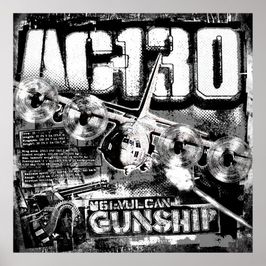 AC-130 ポスター (正面)