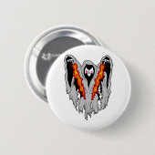 AC 130 -不気味軍艦 缶バッジ (正面&裏面)