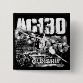 AC-130 缶バッジ (正面)