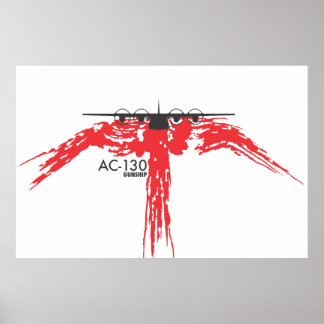 AC-130 Gunship Poster ポスター