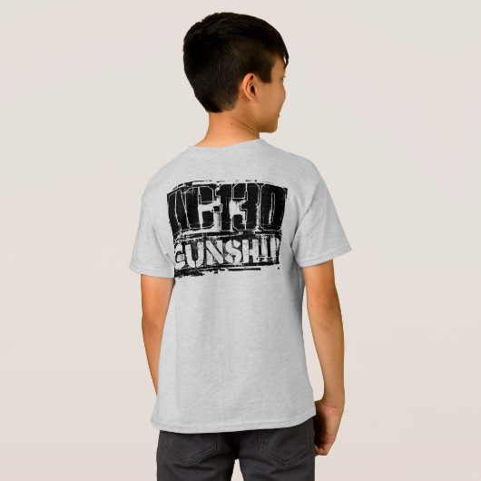AC-130 Tシャツ (裏面フル)
