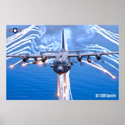 AC-130Hスペクター ポスター (正面)