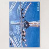 AC-130Hスペック(20x30インチ) ジグソーパズル (縦)