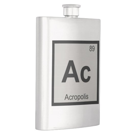 Ac - Acropolis Architecture Chemistry Symbol フラスク (右)