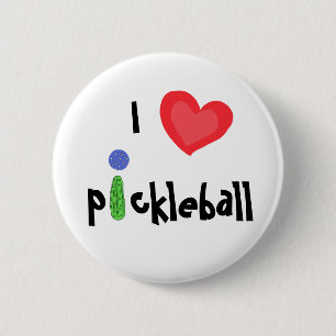 AC I愛Pickleballボタン 缶バッジ