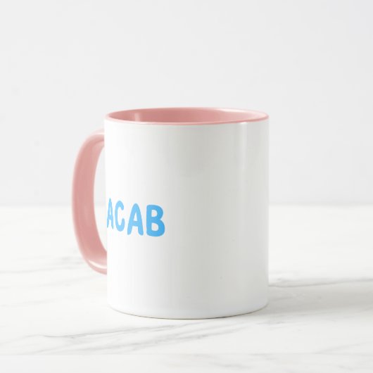 ACAB Mug マグカップ (正面左)