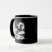 Academia Fantasy Book Lover Bookish Goblincore マグカップ (正面左)