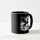 Academia Fantasy Book Lover Bookish Goblincore マグカップ (正面右)