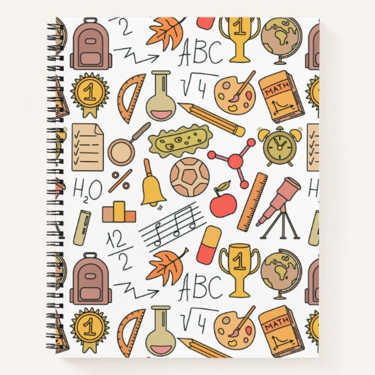 "Academic Adventures Notebook" ノートブック (正面)