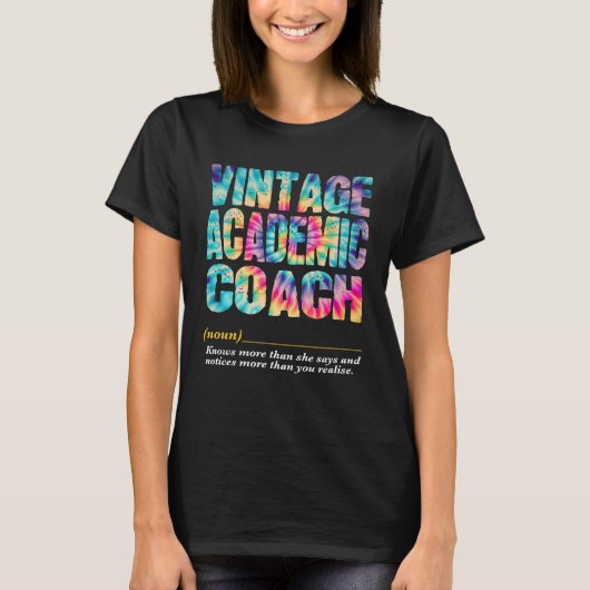 Academic Coach Appreciation Week Back to School  1 Tシャツ (正面)