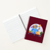 Academic Essentials Burgundy Notebook ノートブック (内部)