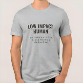 Academic Text | Low Impact Human | Light トライブレンドＴシャツ