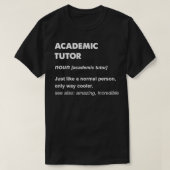 Academic Tutor Pullover  Tシャツ (デザイン正面)