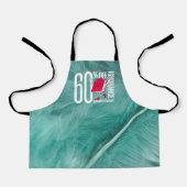 Academic Whimsical Book Character 60 Percent Off  エプロン (正面)