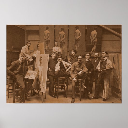 Academy of Antwerpen 1907ヴィンテージ写真 ポスター (正面)