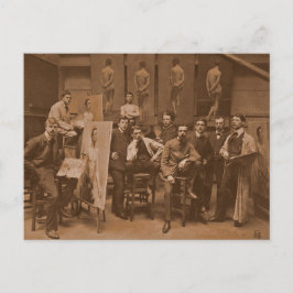 Academy of Antwerpen 1907ヴィンテージ写真 ポストカード