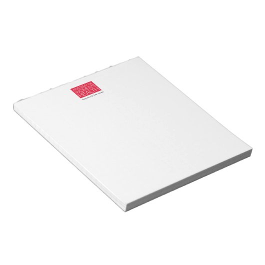 Academy of Women's Health notepad ノートパッド (アングル)