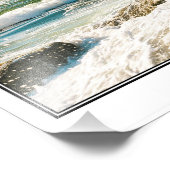 Acadiaで波が砕ける(20x16) フォトプリント (角)