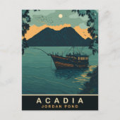 Acadia,ヨルダン池,旅行 ポストカード (正面)