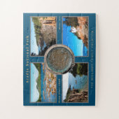 Acadia Cadillacマウンテンマーカーカスタム写真 ジグソーパズル (縦)