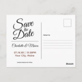 Acadia National Park日付を保存 ポストカード (裏面)