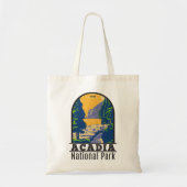 Acadia National Park Bar Harbor Ocean Path トートバッグ (正面)