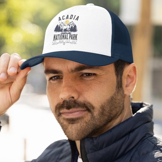 Acadia National Park Classic View キャップ