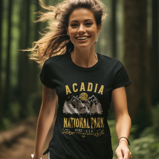 Acadia National Park Fun Landscape Tシャツ