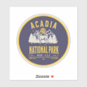 Acadia National Park Historic Terrain シール (シート)