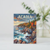Acadia National Park Maine ポストカード (スタンド正面)