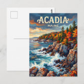 Acadia National Park Maine ポストカード (正面/裏面)