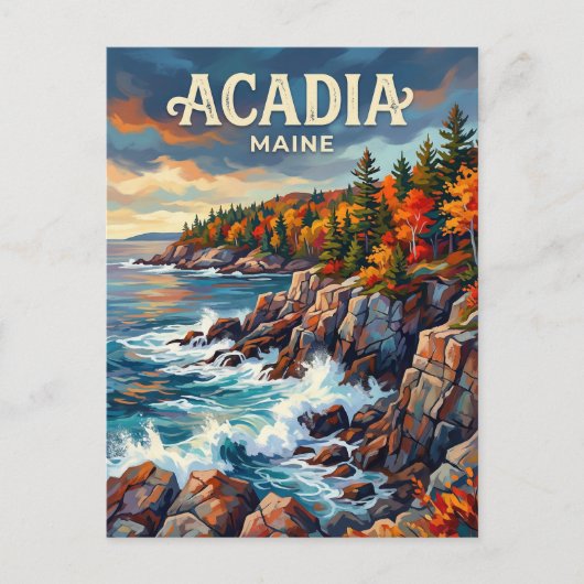 Acadia National Park Maine ポストカード (正面)