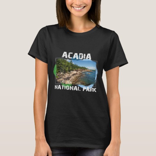 Acadia National Park Maine Mountains T Shirt Tシャツ (正面)