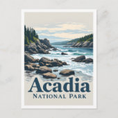Acadia National Park Maine USA Travel ポストカード (正面)