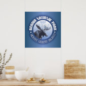 Acadia National Park (moose) ポスター (キッチン)