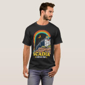 Acadia National Park Mountain Trails Nature Campin Tシャツ (正面フル)