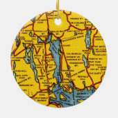 Acadia National Park - Mt Desert Is Ornament セラミックオーナメント (裏面)